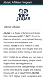 Mobile Screenshot of jibjab.affiliatetechnology.com